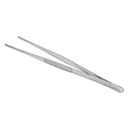 Kitchen Tweezers Silver Garden Tweezer For Professional Use Craft Home Long Au - CR 30cm.