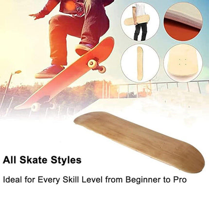 Skateboard Deck Surface Durable Non-Slip Grip Tape Replacement Board Parts.