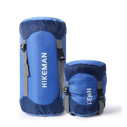 M Size Waterproof Compression Stuff Sack Outdoor Camping Storage Bag Sleeping Bag Cover - Orange.
