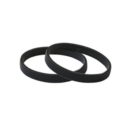 Unisex Anti-Slip Shirt Sleeve Holders Fashion Elastic Armbands Hold Ups Garter - Black.