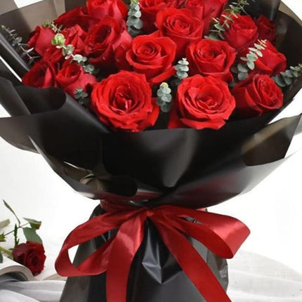 20PCS Plastic Waterproof Flower Gift Wrapping Paper Florist Bouquet Packaging - Champagne + Matcha.