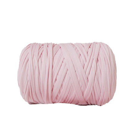 Chunky Arm Wool Yarn Knitted Soft Woolen Yarn Hand Washable Knitted Yarn for Bed - Light Pink.