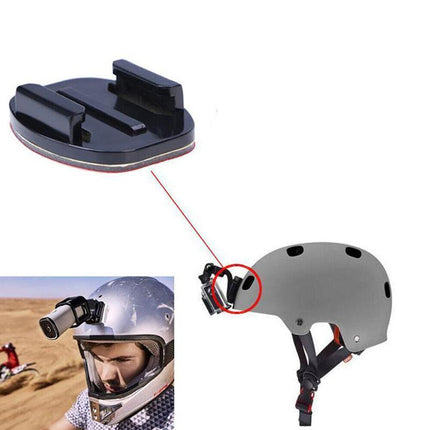 5PCS Flat GoPro 3M Adhesive Mount Set for Hero Series Helmet Car Board Camera.