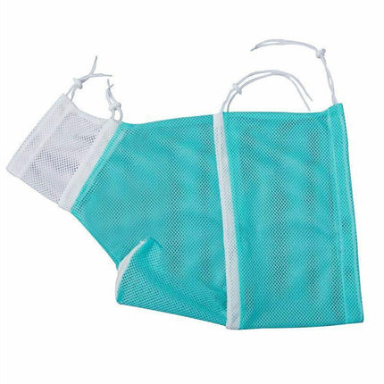 Cat Supplies Washing Bags for Pet Bathing Nail Trimm Mesh Cat Grooming Bath Bag - Grey.