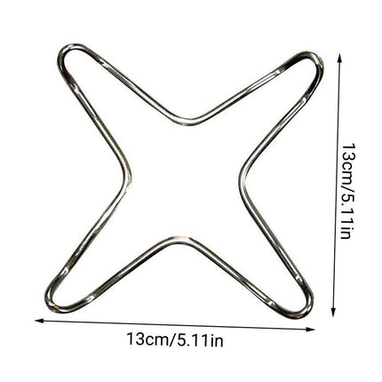 Stove Top Gas Cooker Trivet Ring Reducer Metal Plate Coffee Pot Stand For Moka - 1PC.