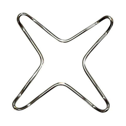 Stove Top Gas Cooker Trivet Ring Reducer Metal Plate Coffee Pot Stand For Moka - 1PC.