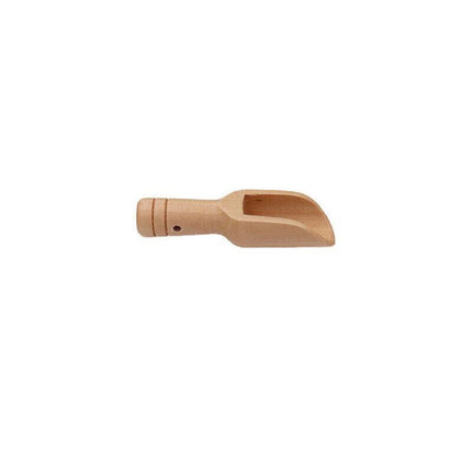Mini Wooden Scoop Small Kitchen Spoon for Salt Sugar Coffee Spice Tea - 10PCS.