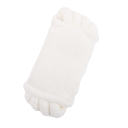 1 Pair Yoga Massage Socks Toe Separator Foot Alignment & Pain Relief - Sky Blue.