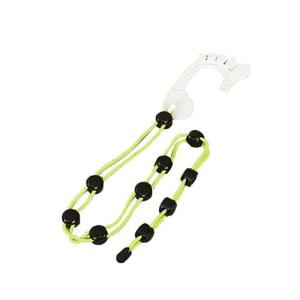 Locks Sock Tidy Clips Rope Storage Hangers Closet Organizer Laundry Helper - Green.