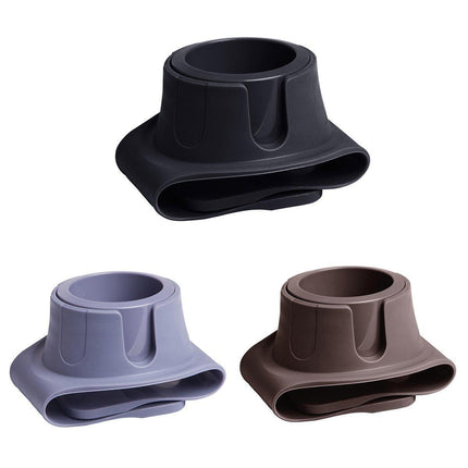 Couch Cup Holder Silicone Drink Coaster Tray Sofa Armrest Stand Car Cup Holder - Coffee.