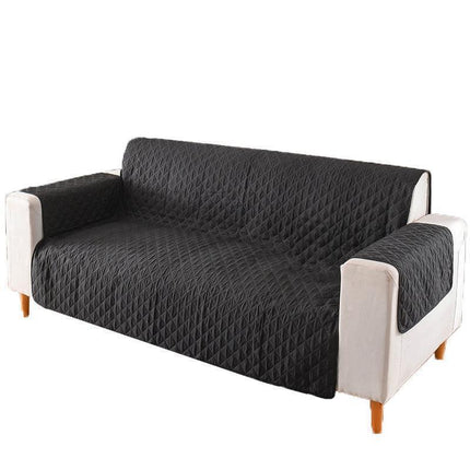 190x195cm Seater Pet Sofa Protector Cover Quilted Couch Covers Lounge Slipcover - Blue.
