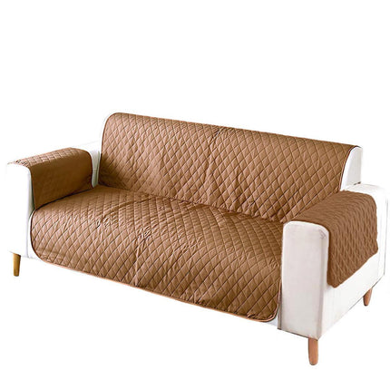 130X195cm Seater Pet Sofa Protector Cover Quilted Couch Covers Lounge Slipcover - Grey.