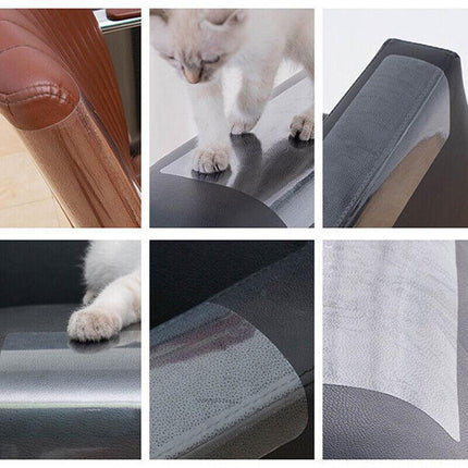 Cat Couch Sofa Scratch Guard Stickers Pet Furniture Anti-Scratching Protector - 2PCS.