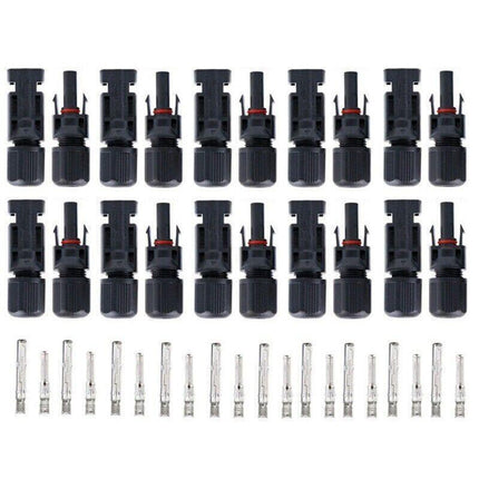 5-20 Pairs PV Connectors Solar Panel 30A Line Plug Socket Male Female IP67 - 5 Pairs.