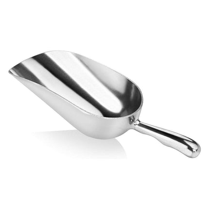 4 Sizes Aluminum Alloy Ice Shovel Flour Rice Scoop Multipurpose Kitchen Tool - S.