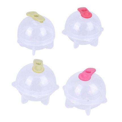 4Pcs Large Ice Ball Maker Big Silicone Mold Sphere Whiskey Round Mould Diy 5Cmau.