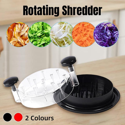 Chicken Breast Shredder Meat Mincer Tear Shredder Handheld Mincing Tool Kitchen - Black.