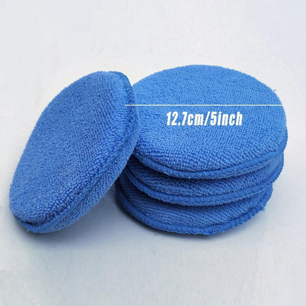 10pcs Car Waxing Sponge Polishing Pads Car Wash Sponges for Crystal Coating.