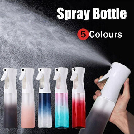 Hair Water Spray Bottle Empty- Continuous Mister Sprayer Ultra Fine Mist Bottle - Pink.