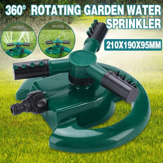 360° Rotating Garden Sprinkler Water Sprinkler Tool Grass Lawn Sprayer Watering.
