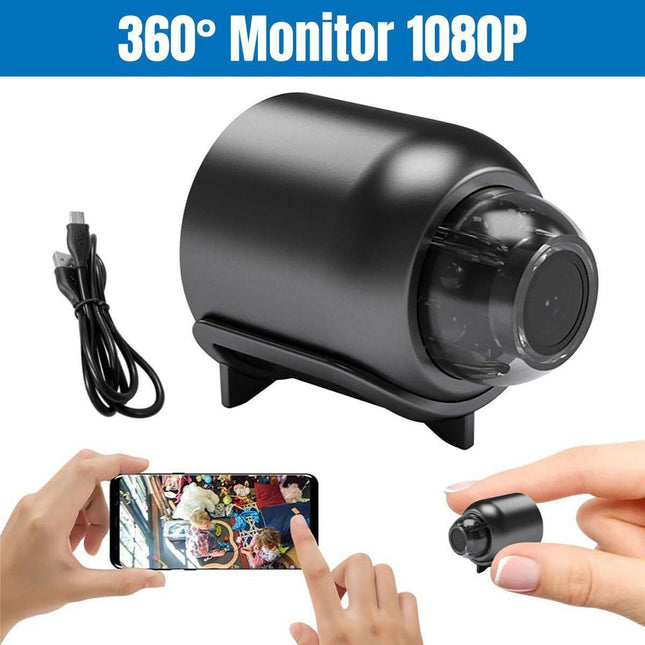 360 Degree Panoramic Wireless Home Monitor HD Remote Viewing by Cell Phone.