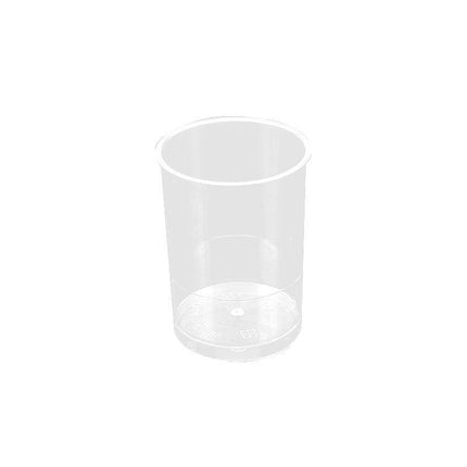 40-50 Pcs Mousse Cake Dessert Cups Clear Plastic Sample Drink Wine Jelly Tumbler - 40PCS-Square-70*42MM.
