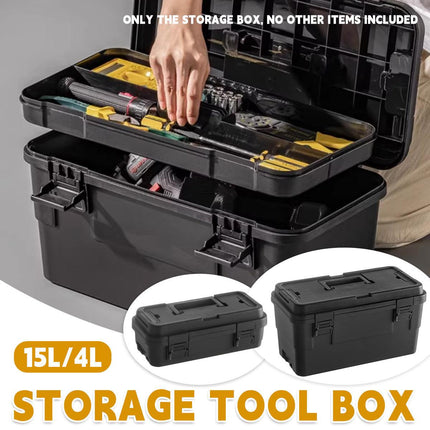 Multi Function Toolbox Household Car Storage Organizer Outdoor Hardware Case - 4L.