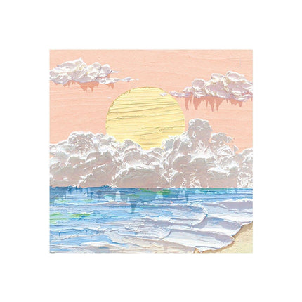800 Sheets Colorful Oil Painting Sticky Notes Memo Pads Self-Adhesive Notes - 3#.
