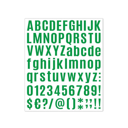 10pcs Letter Stickers Colorful DIY Scrapbooking Water Bottle Greeting Cards - Yellow.