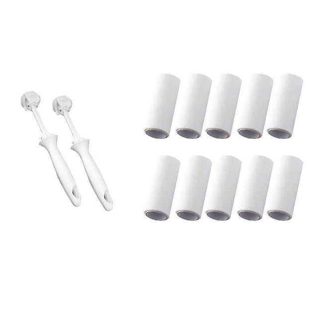 Lint Roller With Refills Sticky Remover Pet Dog Hair Clothes Sofa Dust Cleaning.