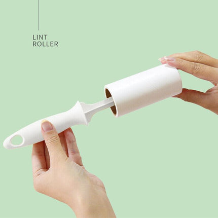 Lint Roller With Refills Sticky Remover Pet Dog Hair Clothes Sofa Dust Cleaning.