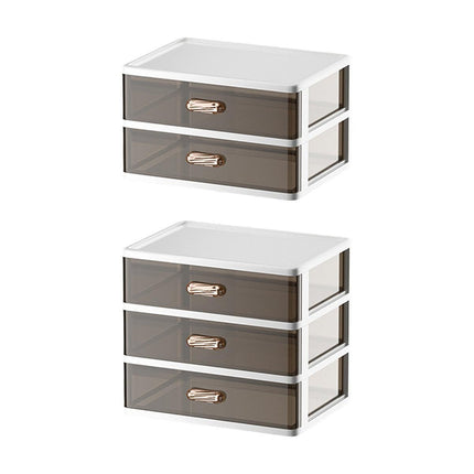 2/3 Tier Organizer Storage Shelf Multi Functional Cosmetic Bathroom Organizer Rack - Two-Layer.