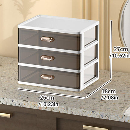 2/3 Tier Organizer Storage Shelf Multi Functional Cosmetic Bathroom Organizer Rack - Two-Layer.