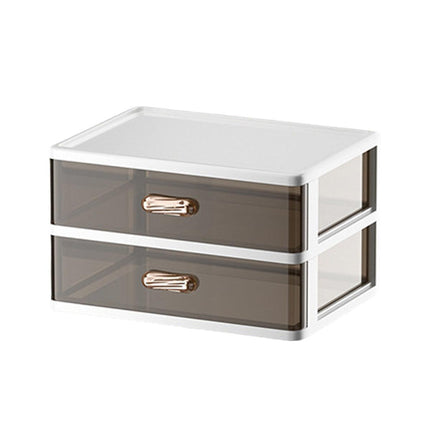 2/3 Tier Organizer Storage Shelf Multi Functional Cosmetic Bathroom Organizer Rack - Two-Layer.