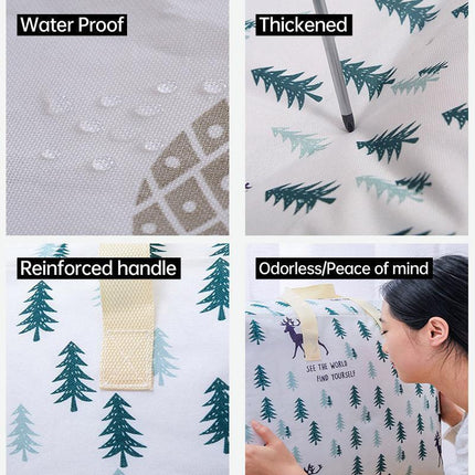 Multipurpose Quilt Storage Bags Waterproof Coated Fabric 4 Sizes Available - Cow 74*22*52cm.