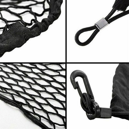 Car Net Organizer Storage Large Boot Cargo Trunk Luggage Tidy Suv Rear Universal.