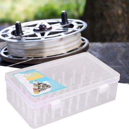42 Spool Sewing Thread Storage Box Embroidery Bobbin Case Holder Organizer.