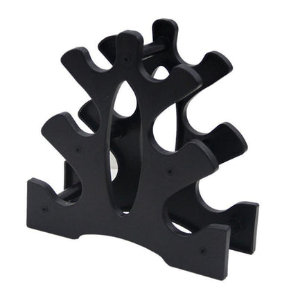 Dumbbell Storage Holder Gym Hand Weight Stand 3-Tier Tree Rack Weights Organizer.