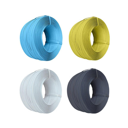 Packing Strap Roll 15MM Heavy Duty Binding Band Plastic Strapping for Packaging - Black.