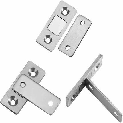 8Pcs Strong Magnetic Door Catch Ultra Thin For Door Cabinet Cupboard Glass Latch.