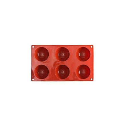Soap Mold Cake Mould Kitchen Accessories Kitchenware Silicone Gel Baking Tools - 24 semicircle.