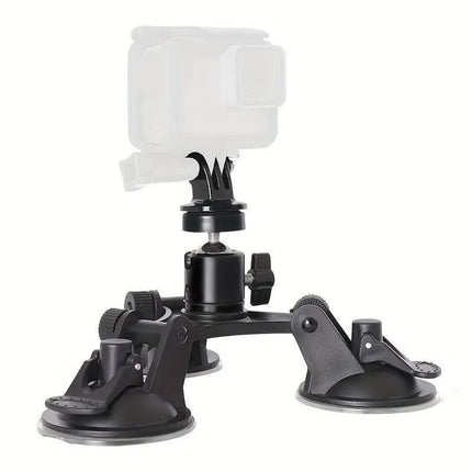 Sports Camera Accessories Three Legged Car Suction Cups Mounting Tool for Camera.