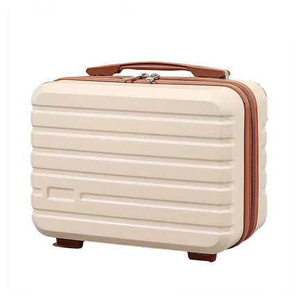 Portable 14 Inch Suitcase Mini Small Travel Storage Hand Gift Box - Black.