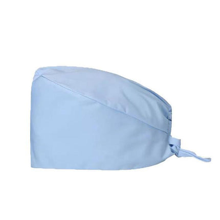 100% Cotton Unisex Surgical Scrub Cap for Doctors & Nurses - Blue.