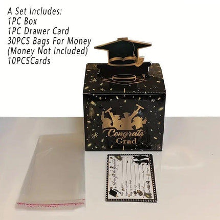 Birthday Creative Money-drawing Gift Box Graduation Party Money Drawing Box.