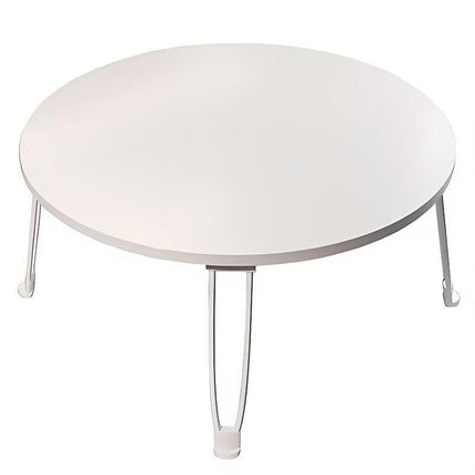 Small Foldable Computer Desk Portable Bed Table Round Home Office Laptop Stand.