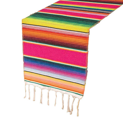 Woven Blanket Tassel Party Tablecloth Home Decoration Table Flags Cover Cloth - Dark Blue.