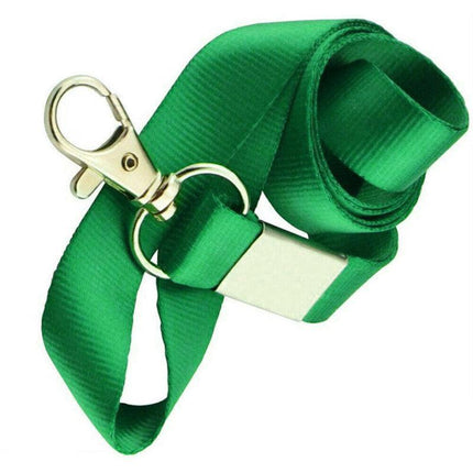 Neck Strap with Clip for ID Badge Name Tag Card Holder Lanyard - Coffee.