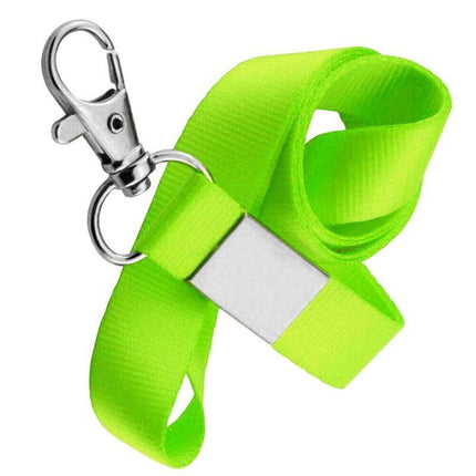Neck Strap with Clip for ID Badge Name Tag Card Holder Lanyard - Red.