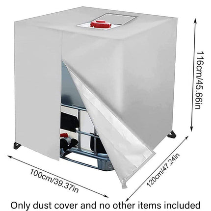 Oxford Cloth Water Tank Cover Dustproof Bucket Protector Heavy Duty Shield Cover.